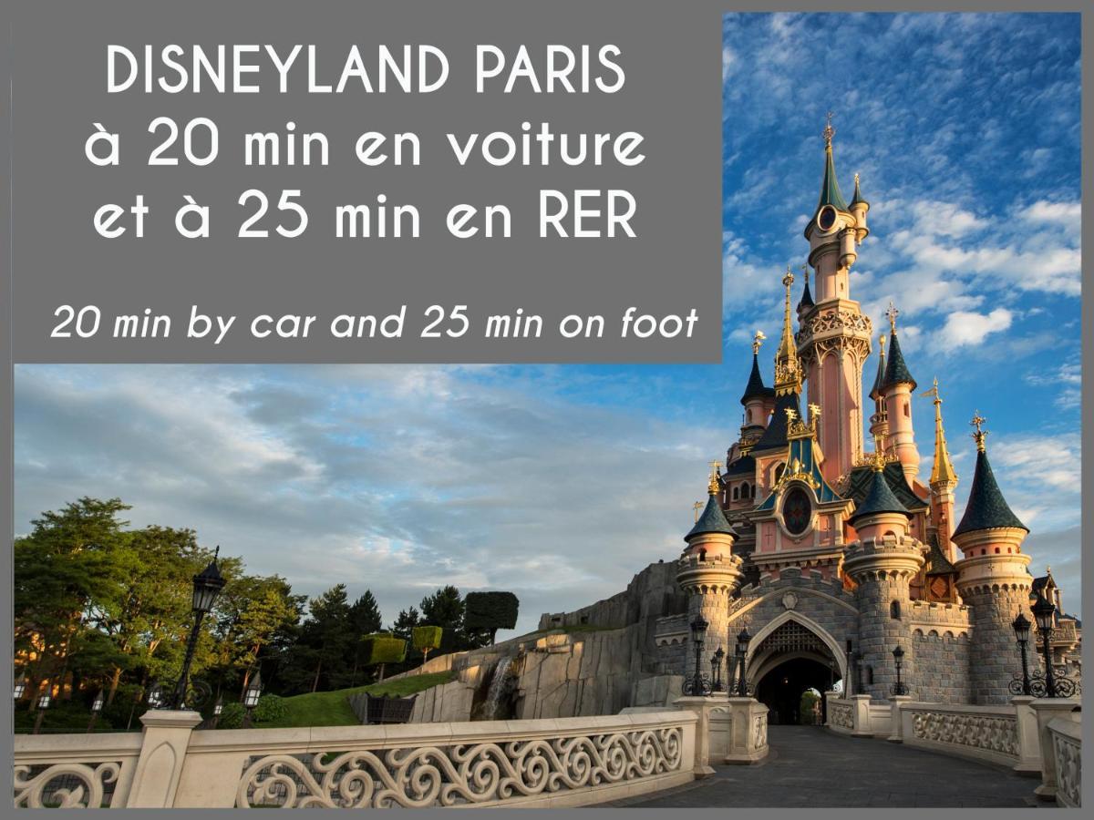 Cosy Case Between Disney And Paris Champs-Sur-Marne Eksteriør billede